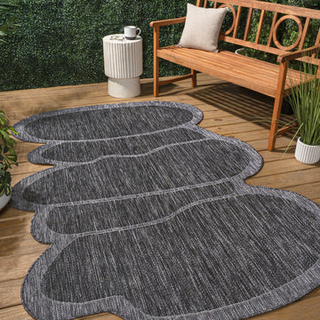 Jasper Modern Rustic Abstract Indoor/Outdoor Area Rug
